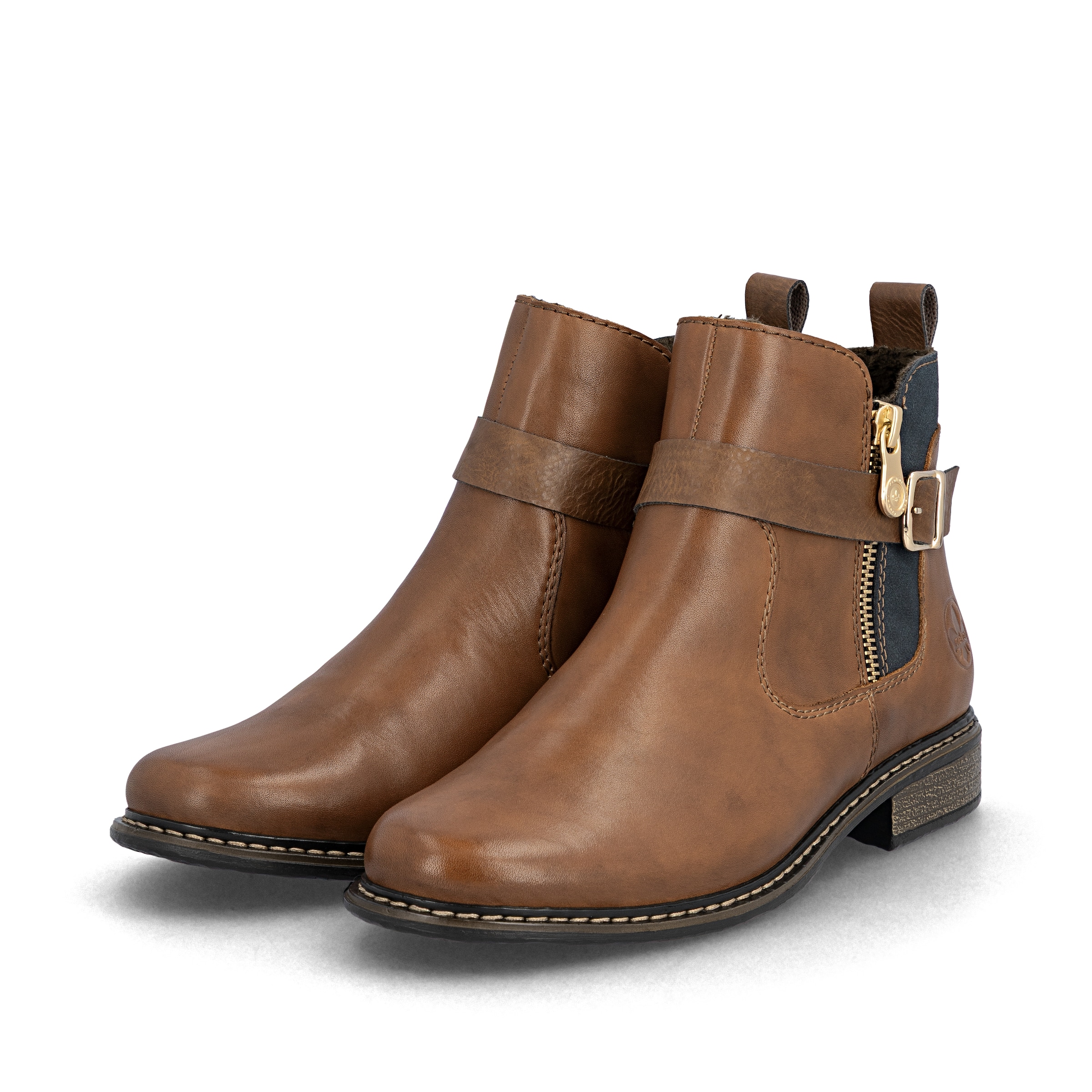 Bottines Rieker en marron