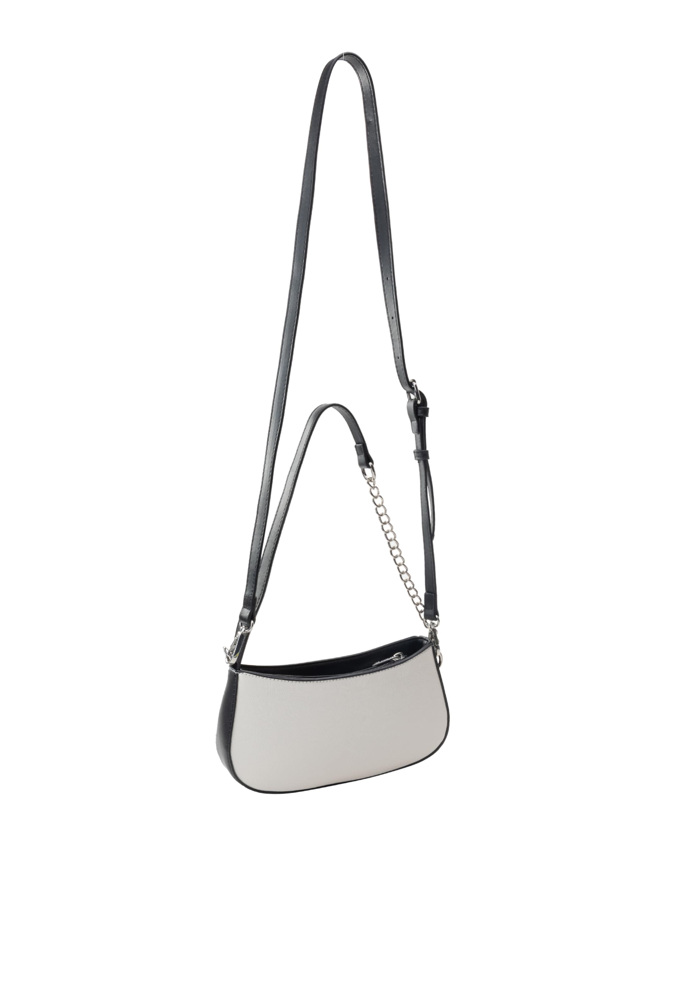 myMo ROCKS Schultertasche in Weiß