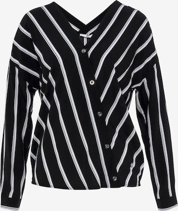 AJC Bluse in Schwarz: Vorderseite