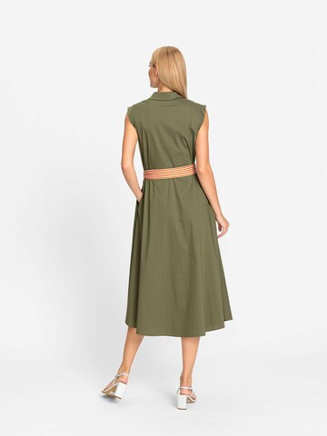heine - Vestidos camiseiros em verde