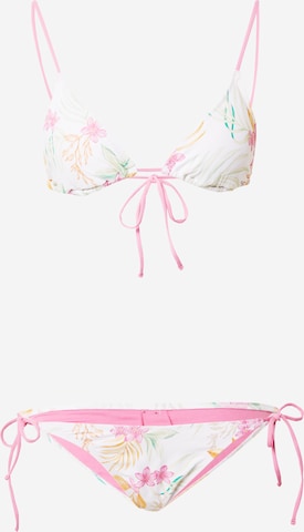 Triangle Bikini 'SUN DANCE' RIP CURL en blanc : devant