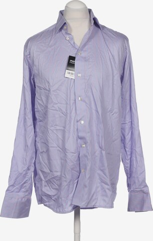 ETON Button Up Shirt in XL in Blue: front