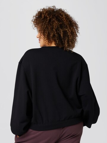 A LOT LESS Sweatshirt 'Haven' in Zwart