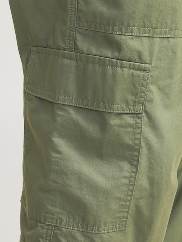 JACK & JONES Свободный крой Брюки-карго 'JPSTKARL ADAMS' в Зеленый