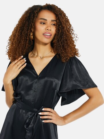 Threadbare - Vestidos camiseiros 'Salad' em preto