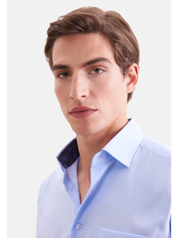 SEIDENSTICKER Regular Fit Businesshemd in Blau