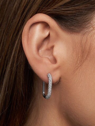 A&C Oslo – Nordic Design Jewellery Earrings in Silver: front