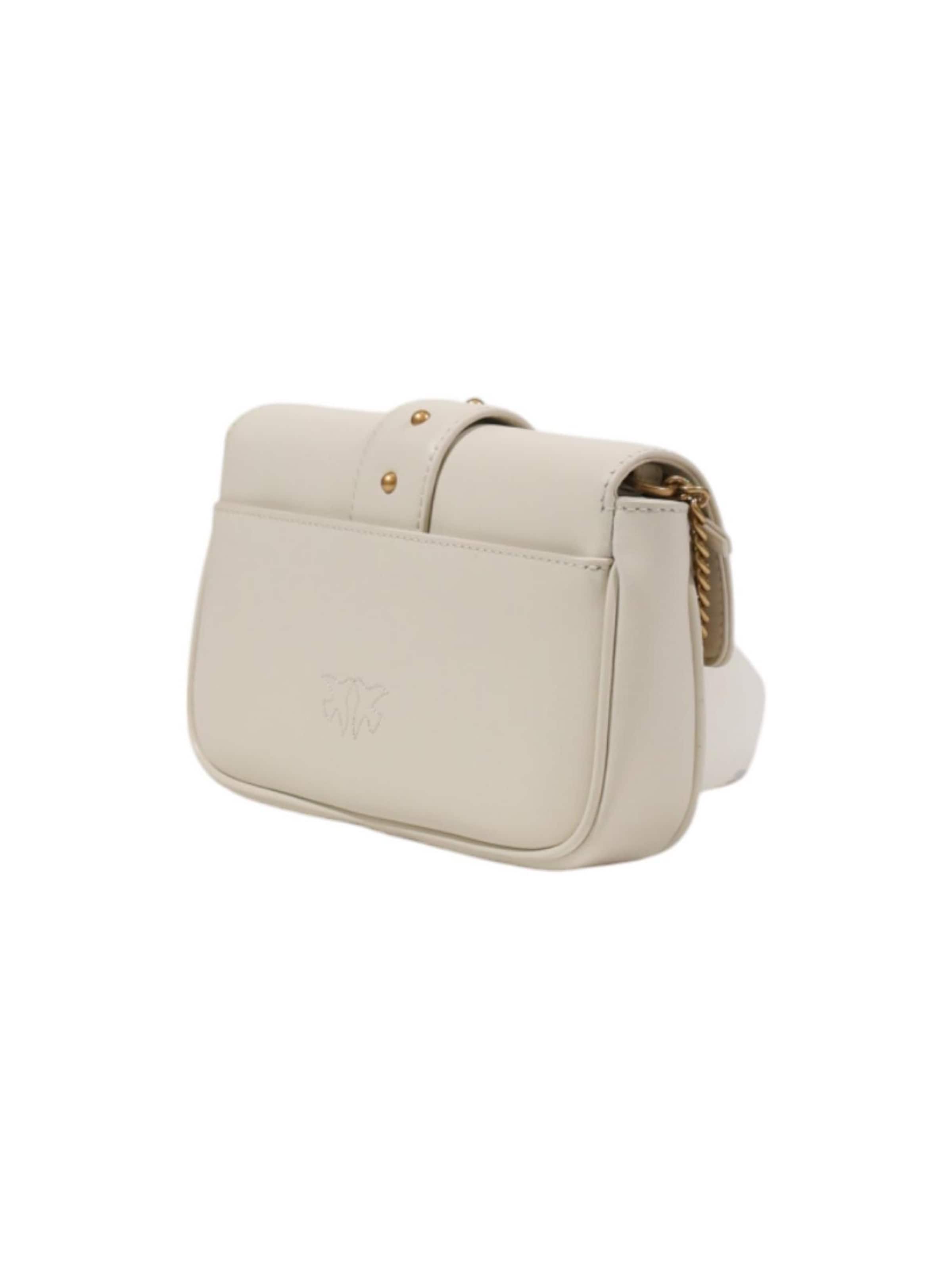 PINKO Skuldertaske 'POCKET LOVE ONE SIMPLY 100061 A0F1' i beige