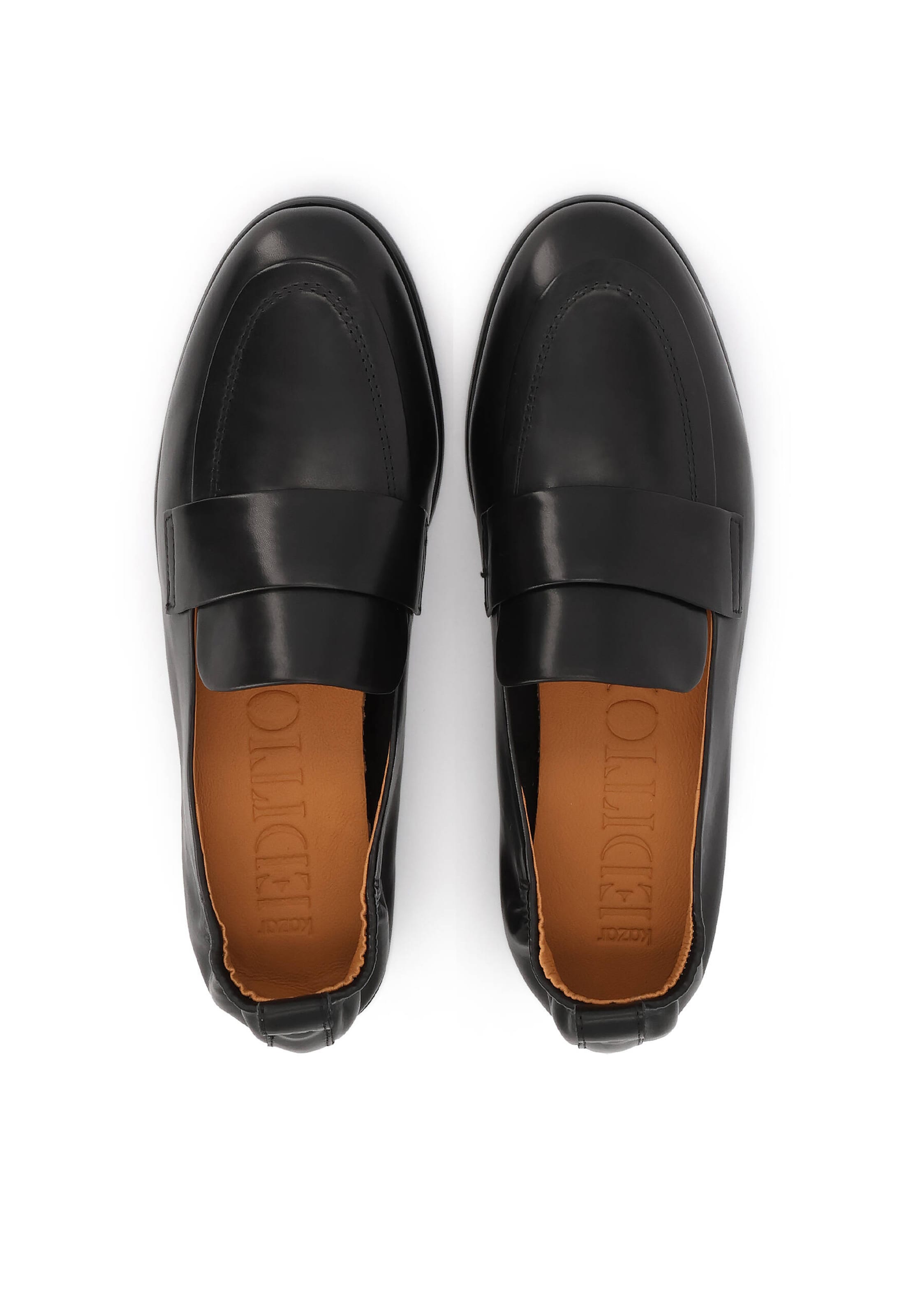 juoda Kazar Loaferai