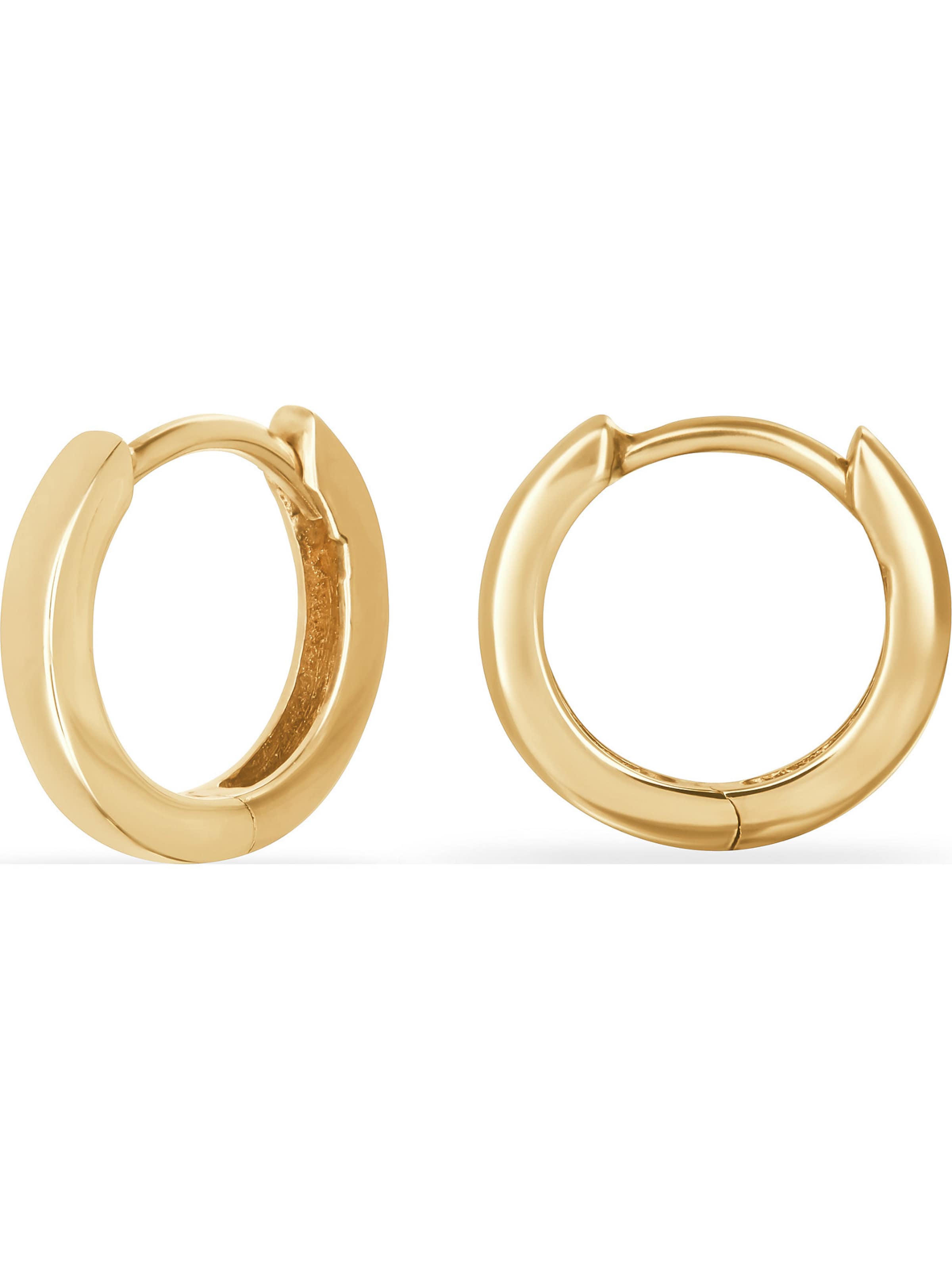 FAVS Ohrringe in Gold: Vorderseite