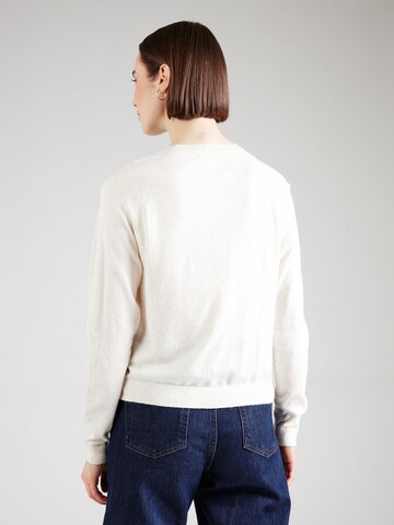 Pull-over QS en blanc
