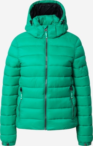 Superdry Winterjas 'Fuji' in Groen: voorkant