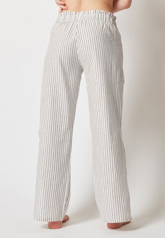 Skiny Pajama Pants in White