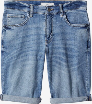 MANGO MAN Slimfit Jeans 'Rock' in Blauw: voorkant