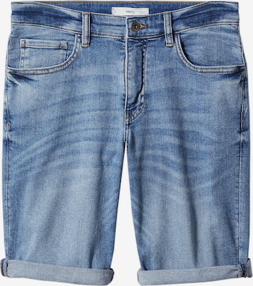 MANGO MAN Slimfit Shorts 'Rock' in Blau: predná strana