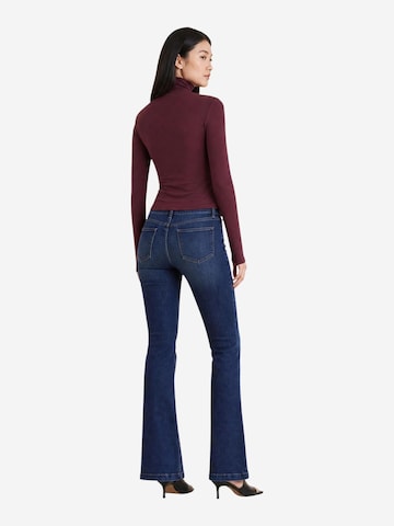 Top 'GRETA HIGH NECK LS K V6BP11 K6907' di GUESS in rosso