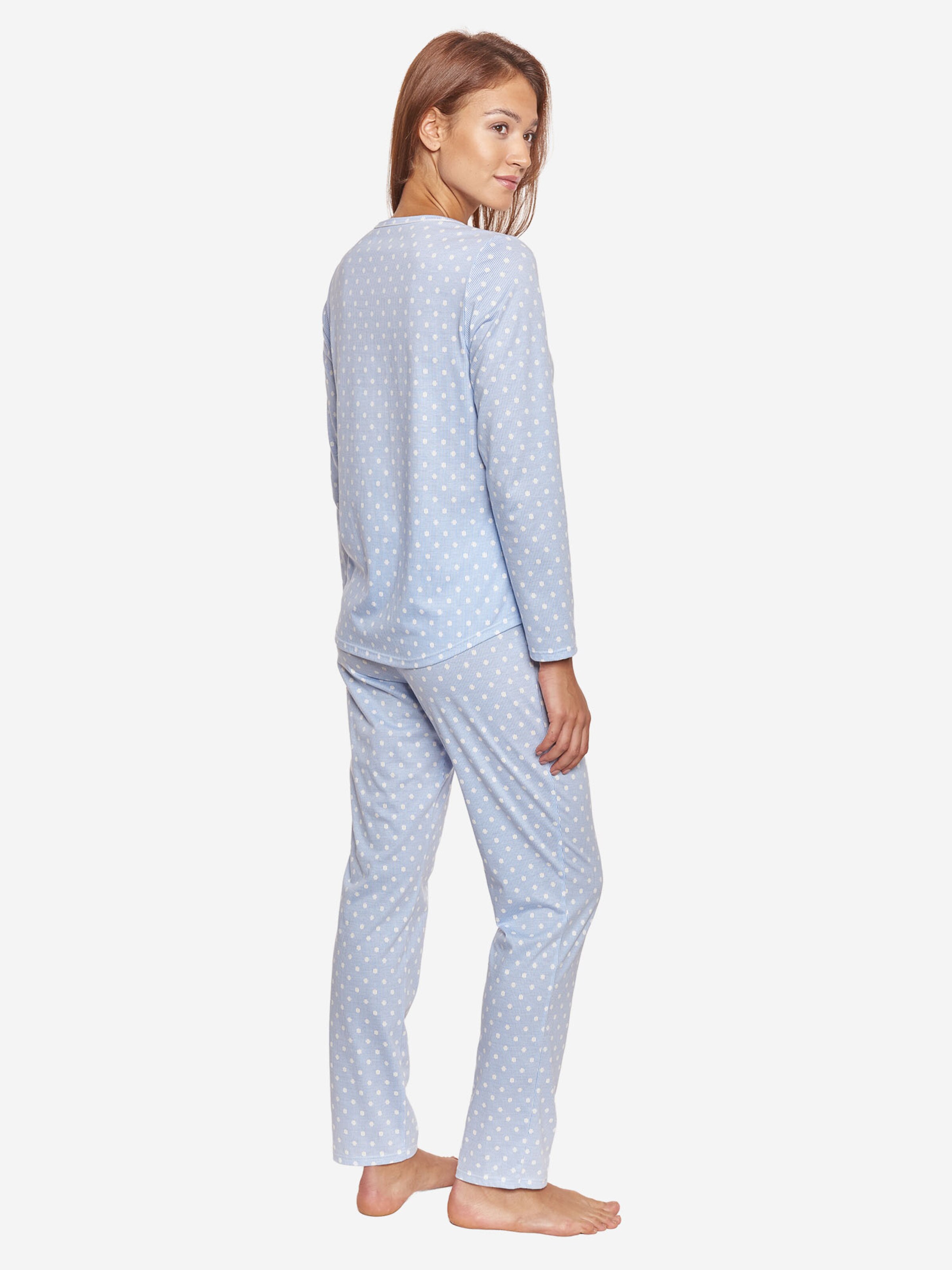 Rösch Pajama ' Mustermix ' in Blue