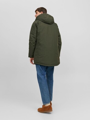 JACK & JONES Winterparka in Groen