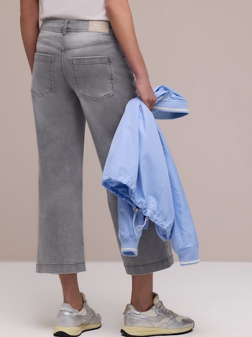 STREET ONEWide Leg/ Široke nogavice Traperice 'Emee' - siva boja