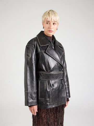 STAND STUDIO Between-Season Jacket 'Willow' in Black: front