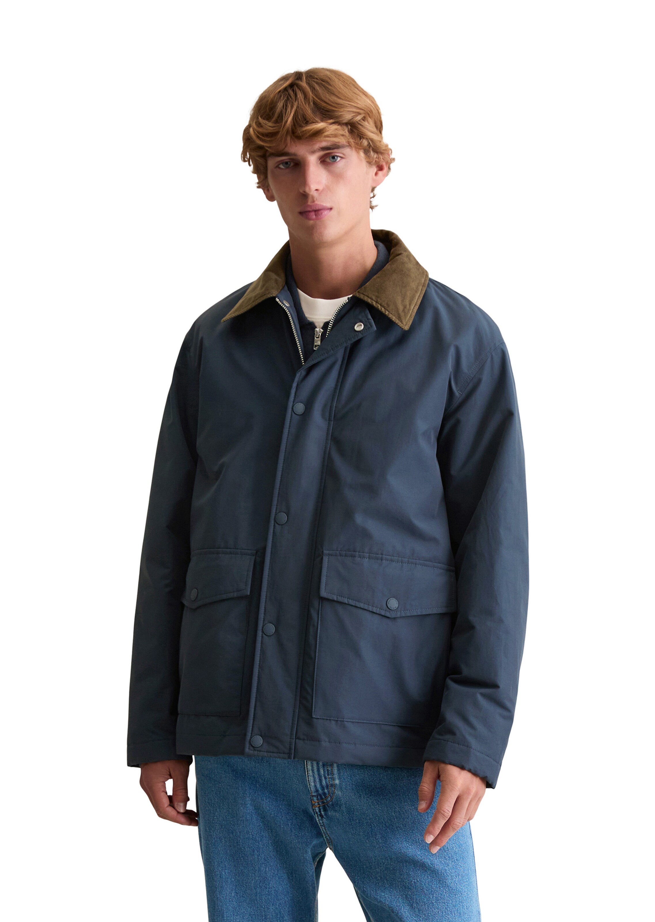 Marc O'Polo DENIM Jacke in Blau: Vorderseite