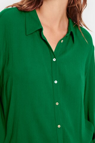 Camicia da donna di SAINT TROPEZ in verde