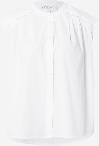 Chemisier s.Oliver en blanc : devant