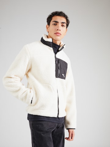 Veste en polaire 'VESTERBRO' JACK & JONES en beige : devant