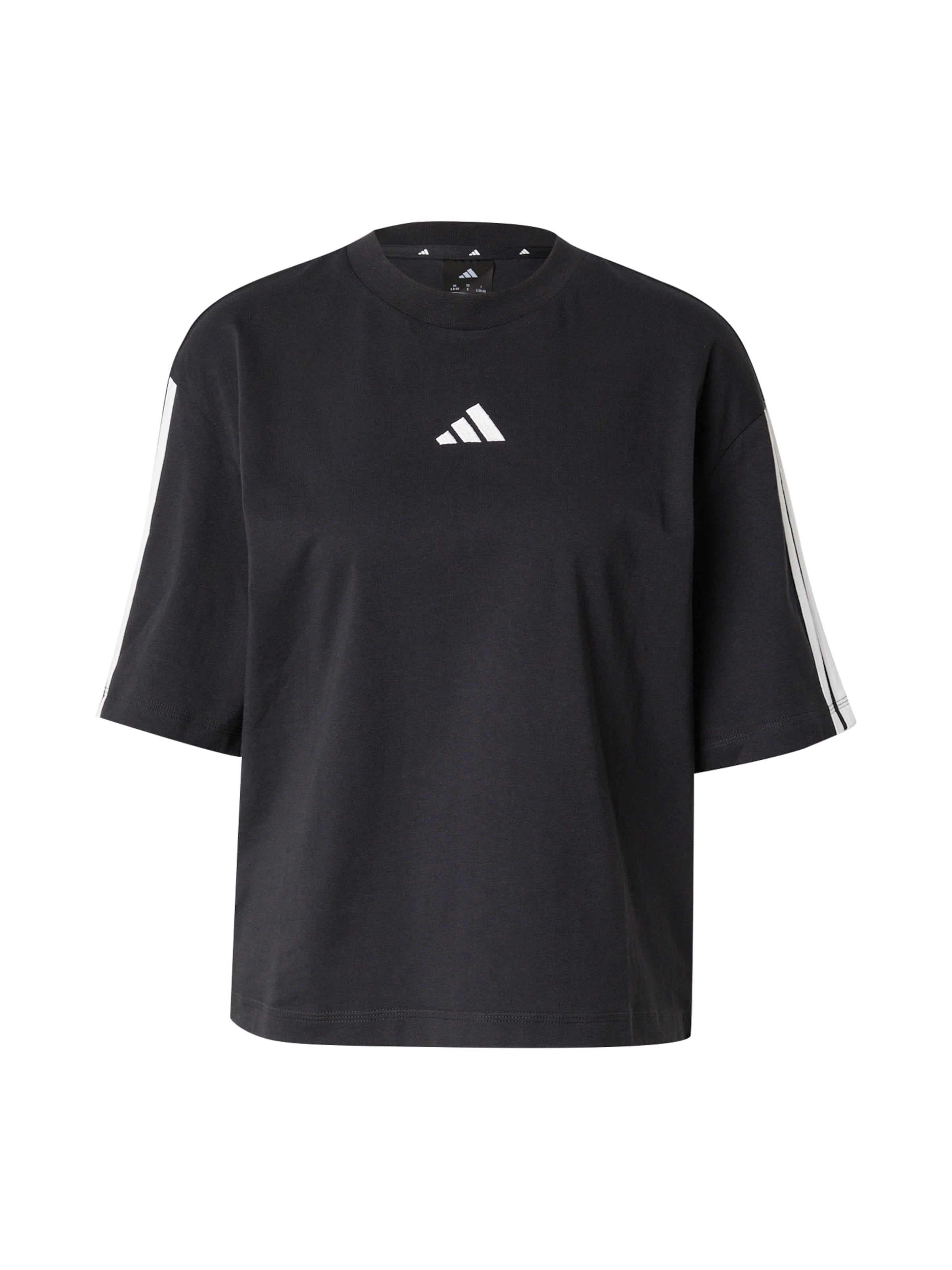 ADIDAS SPORTSWEAR Funktionsbluse i sort: forside