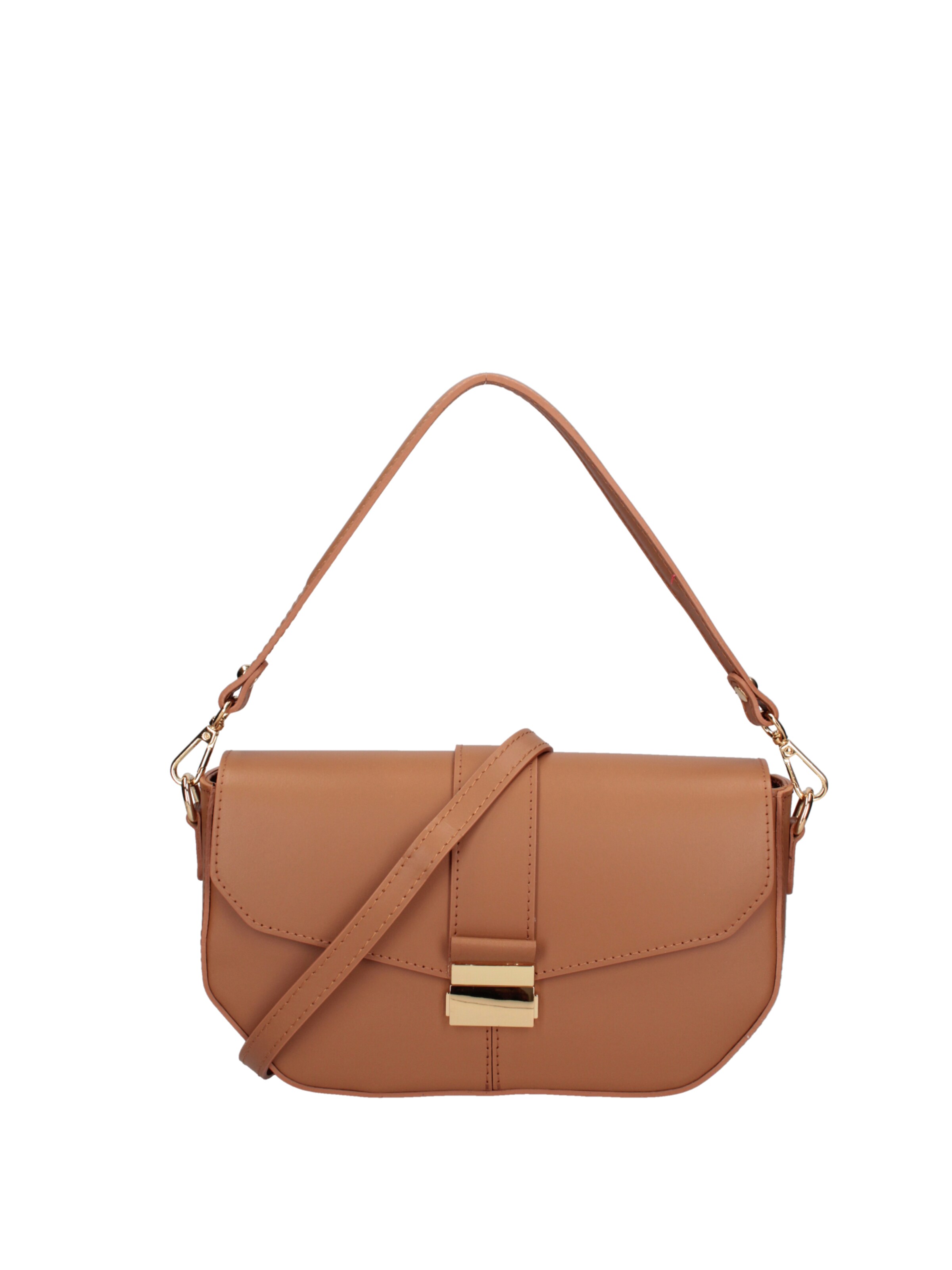 Borsa a spalla di Roberta Rossi in marrone: frontale