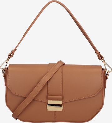 Borsa a spalla di Roberta Rossi in marrone: frontale