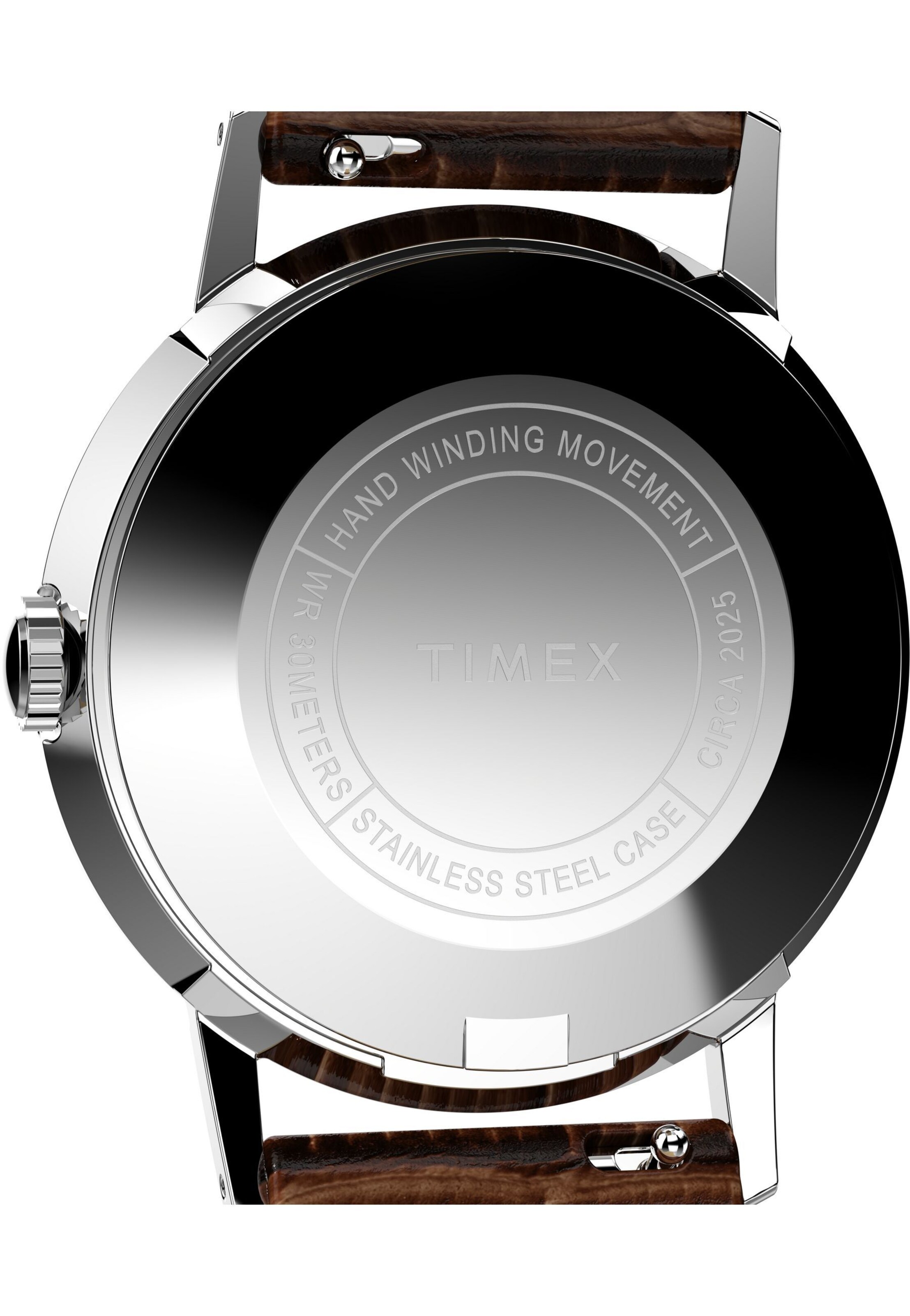 TIMEX Analog Watch 'Marlin Handwind' in Brown