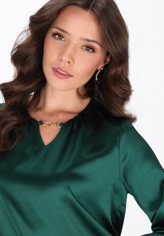 faina Blouse in Green