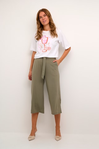 Kaffe Wide leg Broek 'Malli' in Grijs