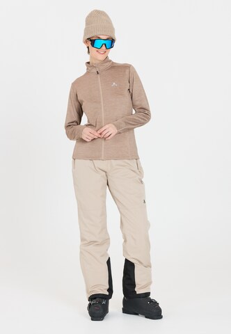 Whistler Fleecejacke 'Juice' in Beige