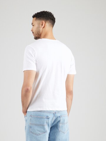 JACK & JONES T-Shirt 'JWHLAFAYETTE' in Weiß: Rückseite