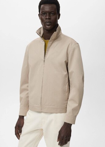 MANGO MAN Between-Season Jacket 'Murano' in Beige: front