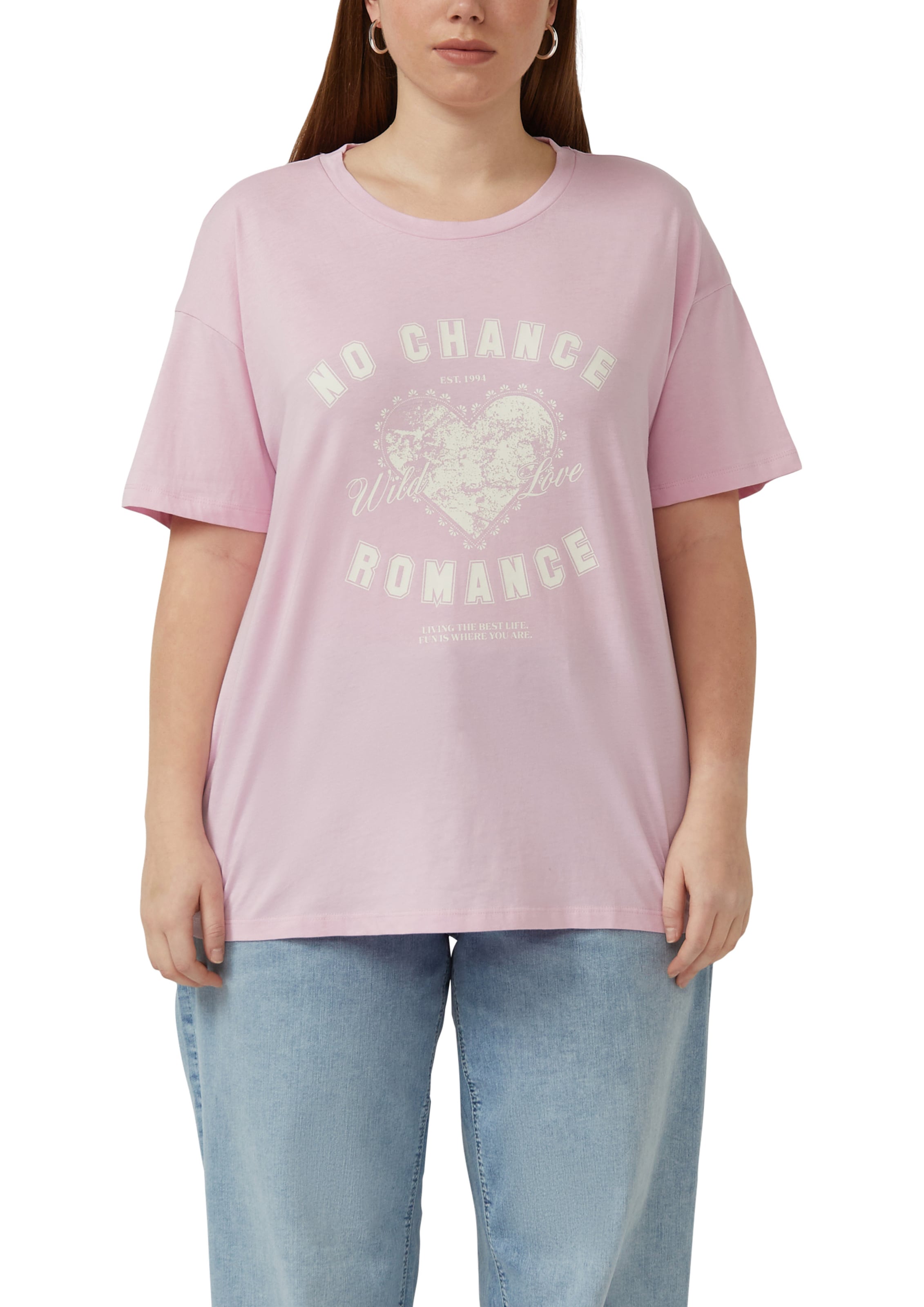 T-shirt QS en rose
