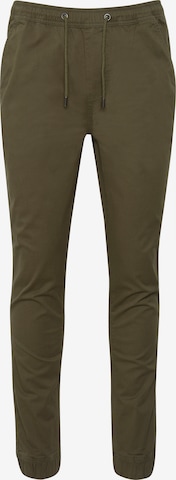 !Solid - Pantalón chino 'THEREON' en verde: frente