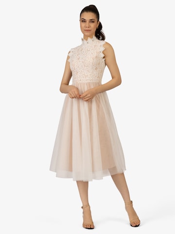 APART Cocktail Dress in White: front