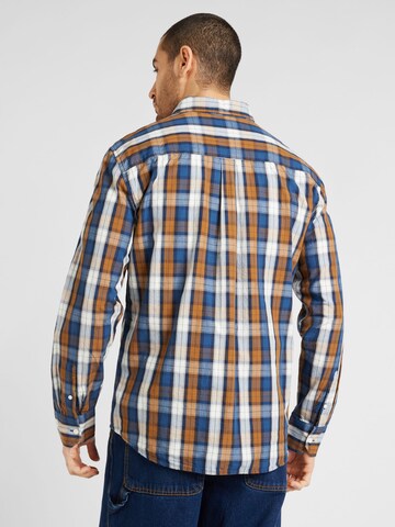 MUSTANG Regular fit Button Up Shirt in Blue