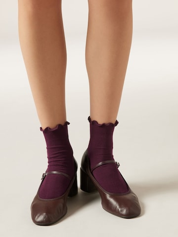 CALZEDONIA Socken in Rot: Vorderseite