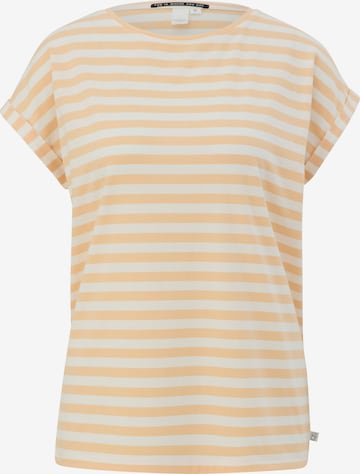 QS T-Shirt in Orange: Vorderseite