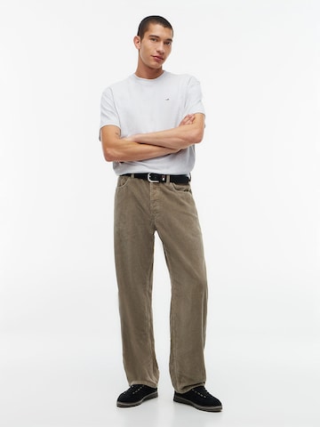 Tommy Jeans Regular Housut 'Jaimie' värissä vihreä