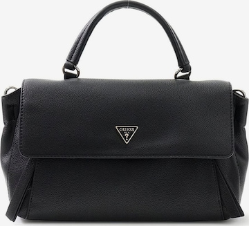 GUESS Handtasche 'Devon Top Handle Flap' in Schwarz: Vorderseite