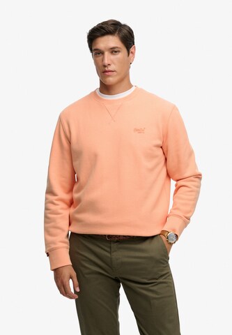 Superdry & Co Sweatshirt 'Essential' in Oranje: voorkant
