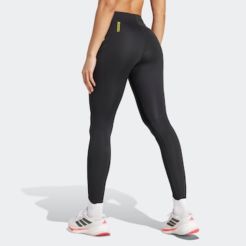 ADIDAS PERFORMANCE Skinny Sporthose 'Adizero' in Schwarz