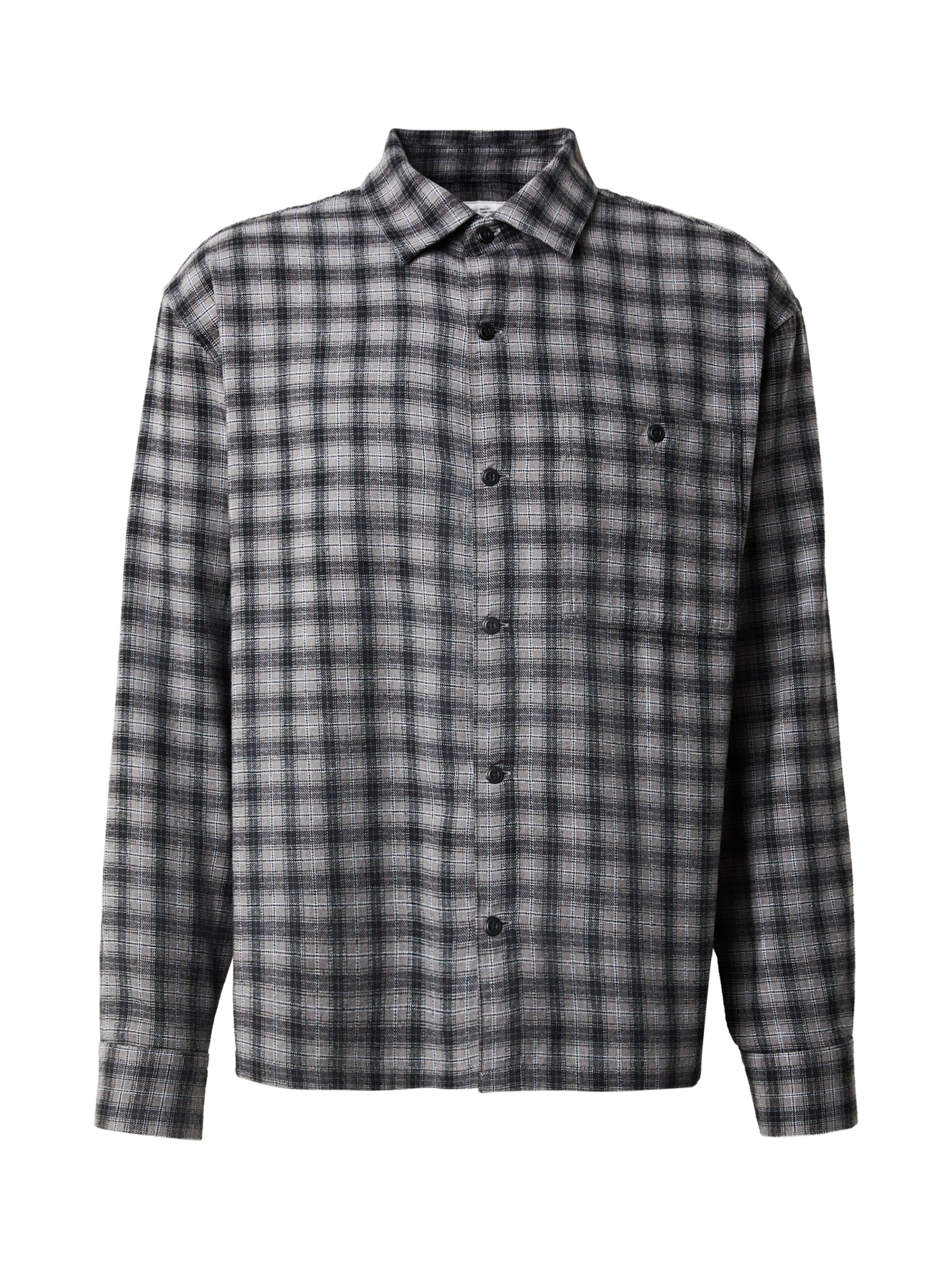 GAP Regular fit Button Up Shirt in Grey: front
