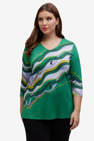 Ulla Popken Shirt in Green: front