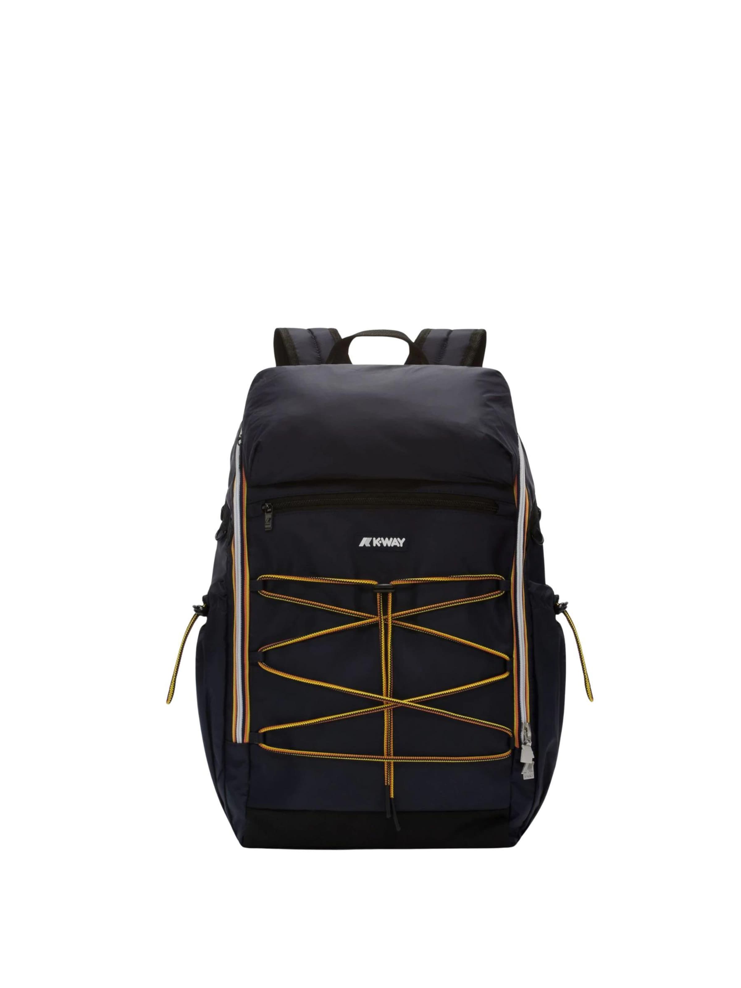 K-Way - Mochila 'ZAINO' en negro: frente